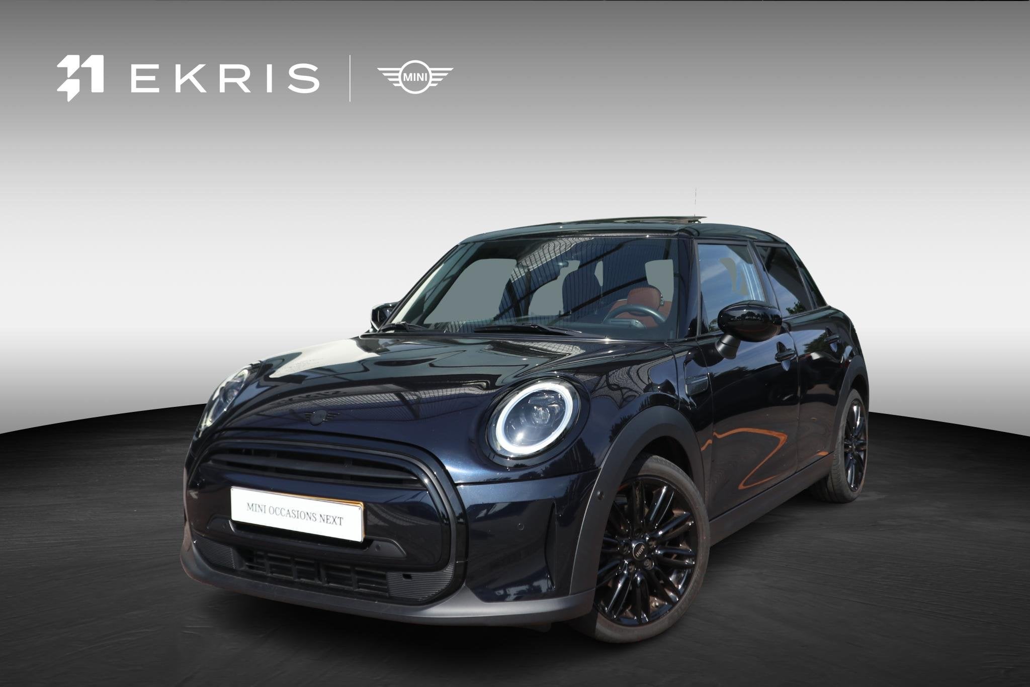 MINI 5-Deurs Cooper | Stuur- en stoelverwarming | Comfort Ac, Auto's, Mini, 12 maanden, 136 pk, Euro 6, Blauw