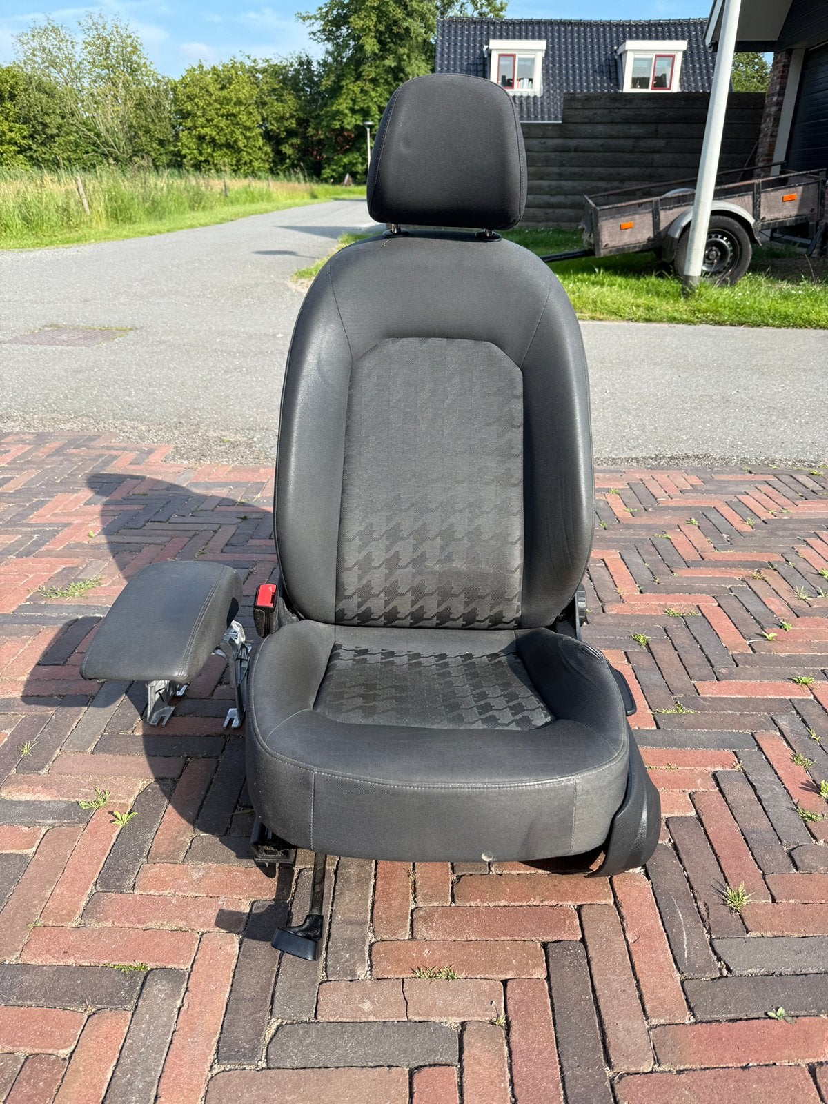 Audi A3 Bestuurdersstoel en armsteun, Auto-onderdelen, Interieur en Bekleding, Ophalen, Gebruikt, Audi
