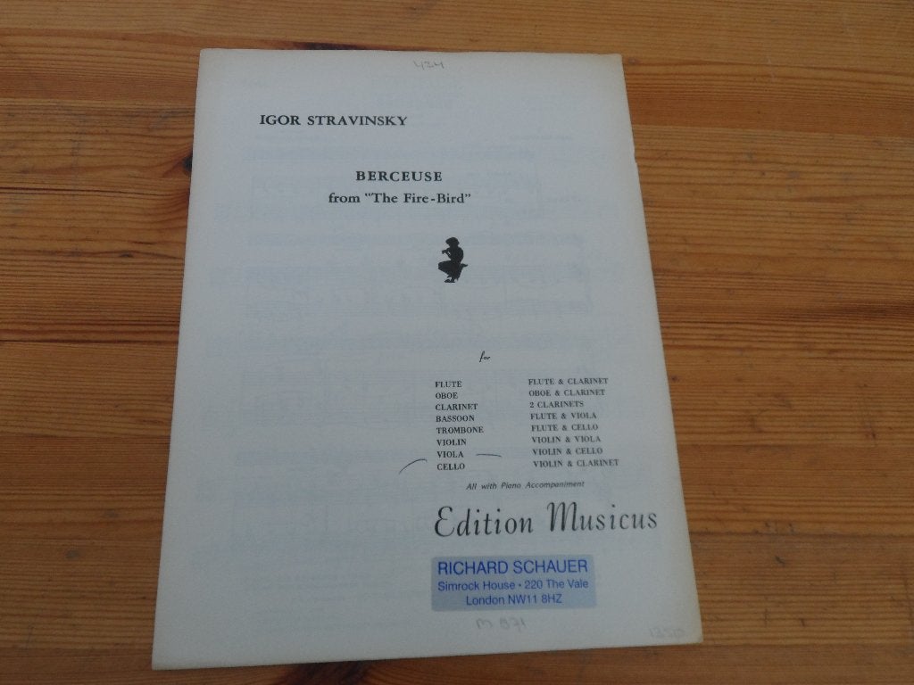 Igor Stravinsky, Gebruikt, Klassiek, Ophalen of Verzenden, Artiest of Componist