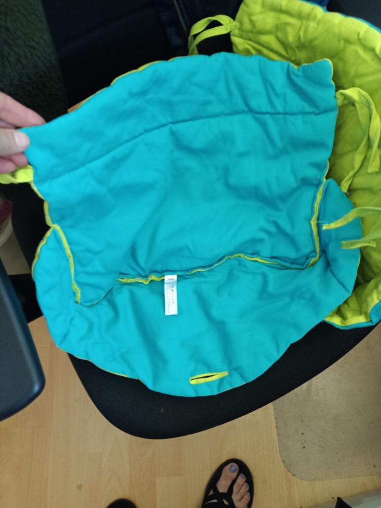 2 omkeerbare kussentjes voor kinderstoel (Hema), Kinderen en Baby's, Kinderstoelen, Ophalen of Verzenden, Gebruikt, Meegroeistoel
