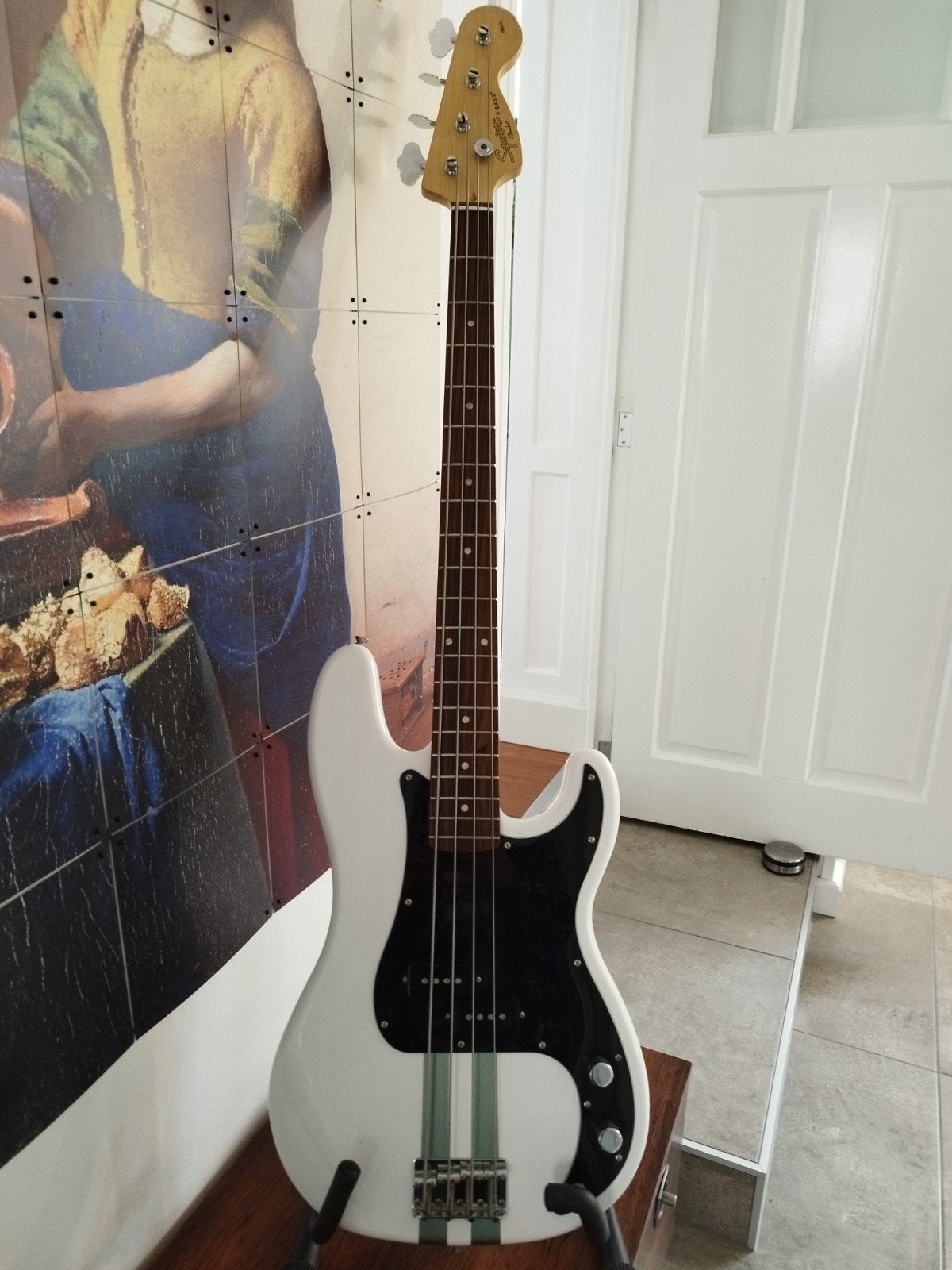 Squier precision bass, Muziek en Instrumenten, Snaarinstrumenten | Gitaren | Bas, Ophalen, Zo goed als nieuw, Elektrisch