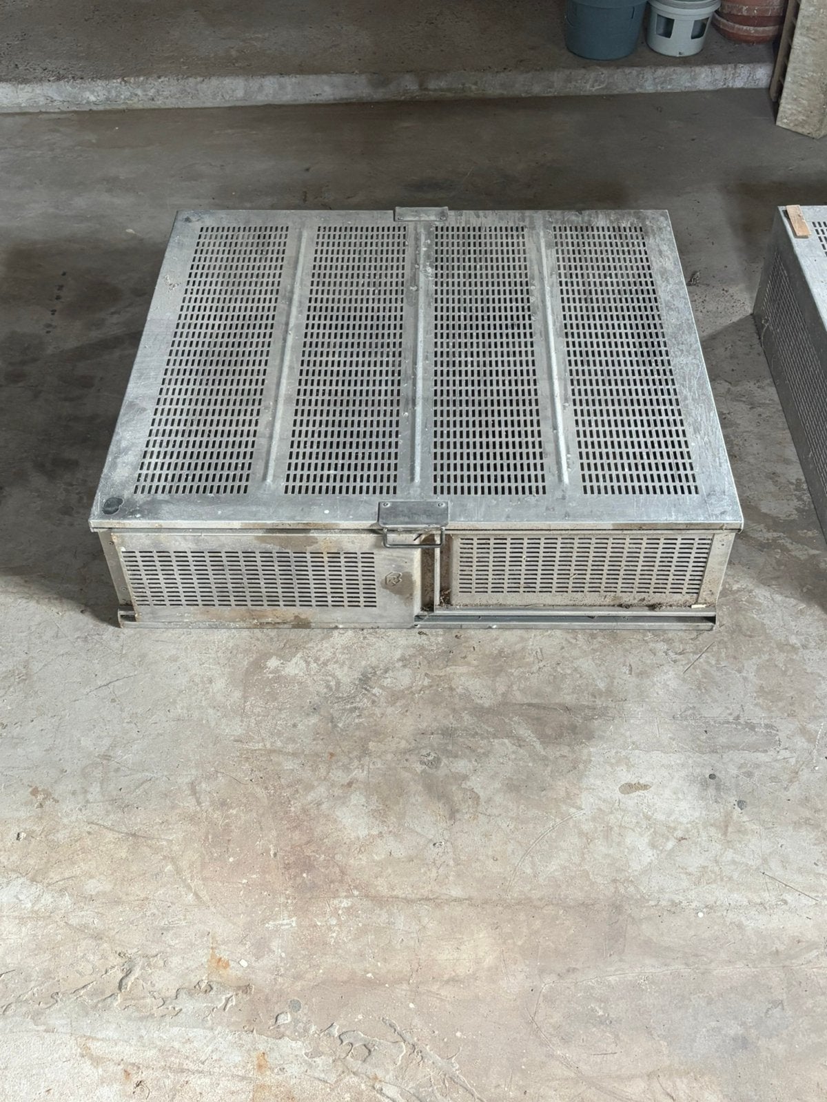 Transportmand opleermand duivenmand 2x van aluminium, Mannelijk, Postduif