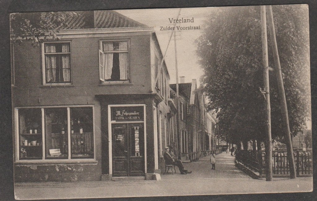 vreeland zuider voorstraat, Verzenden, 1920 tot 1940, Gelopen, Utrecht