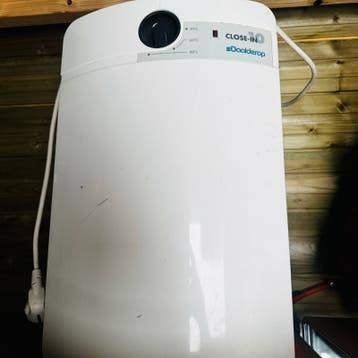 Daalderop boiler 10 liter, Doe-het-zelf en Verbouw, Geisers en Boilers, Gebruikt, Aardgas, 6 t/m 10 jaar oud, Minder dan 20 liter