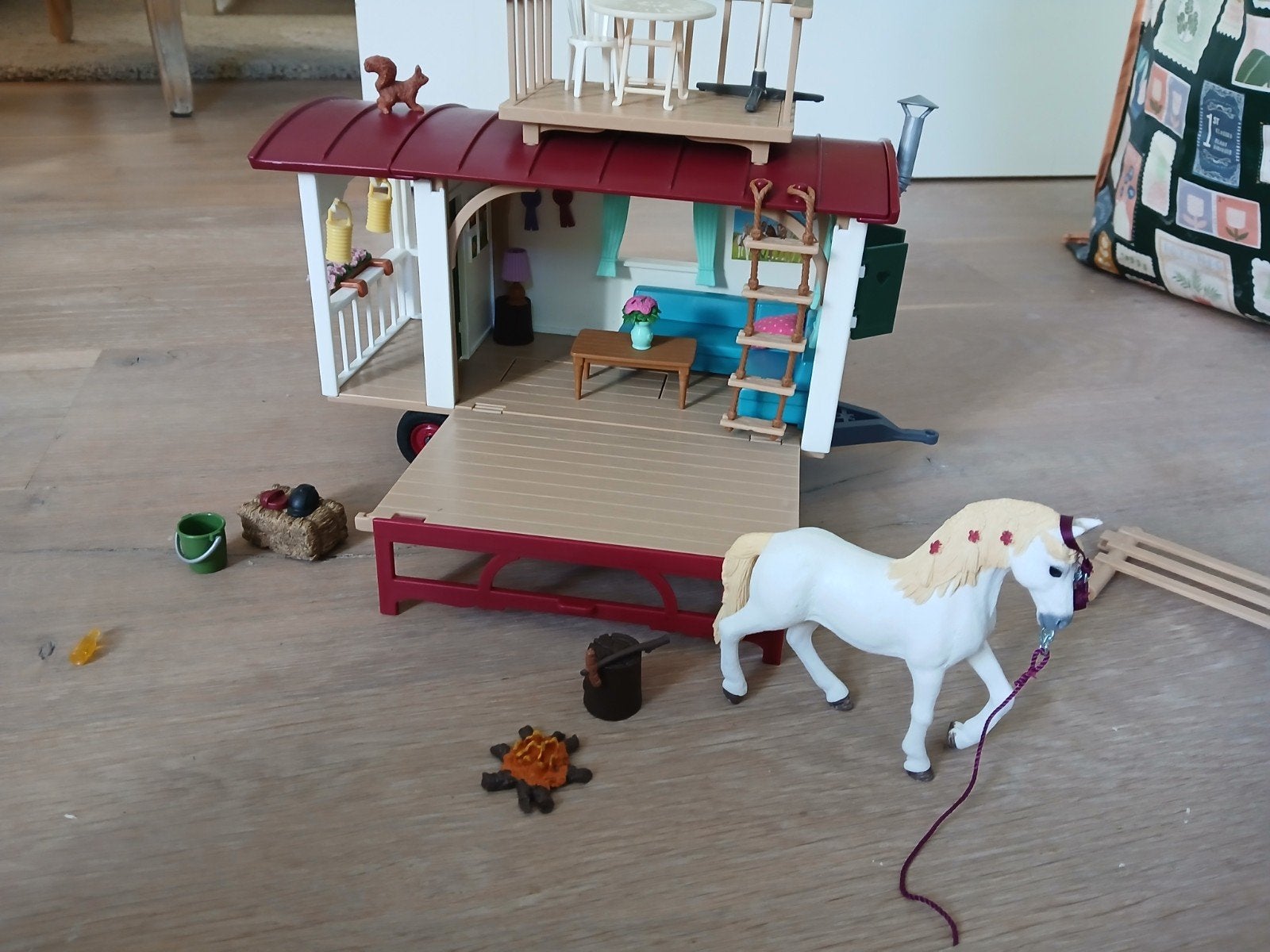 Schleich Horse club Woonwagen, Ophalen of Verzenden, Zo goed als nieuw