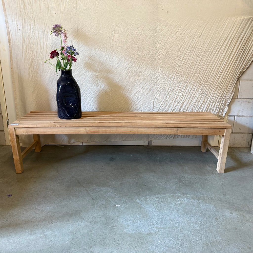 tuinbank zonder rugleuning - 190 cm breed - Gratis bezorgd, TTM Wonen, Meubels – (Perzische) Tapijten en Woonaccessoires, Taag 63, 2491 CS, Den Haag (Forepark)