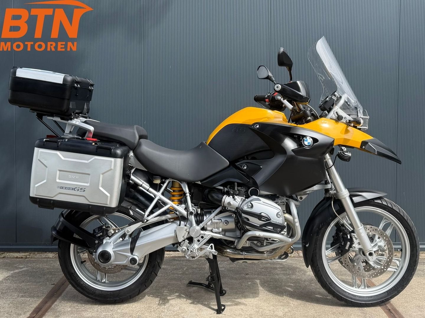 BMW R 1200 GS ABS (bj 2007) R1200GS Koffers Ohlins Topstaat, 2 cilinders, LED Verlichting, Motorrijbewijs A, Bedrijf