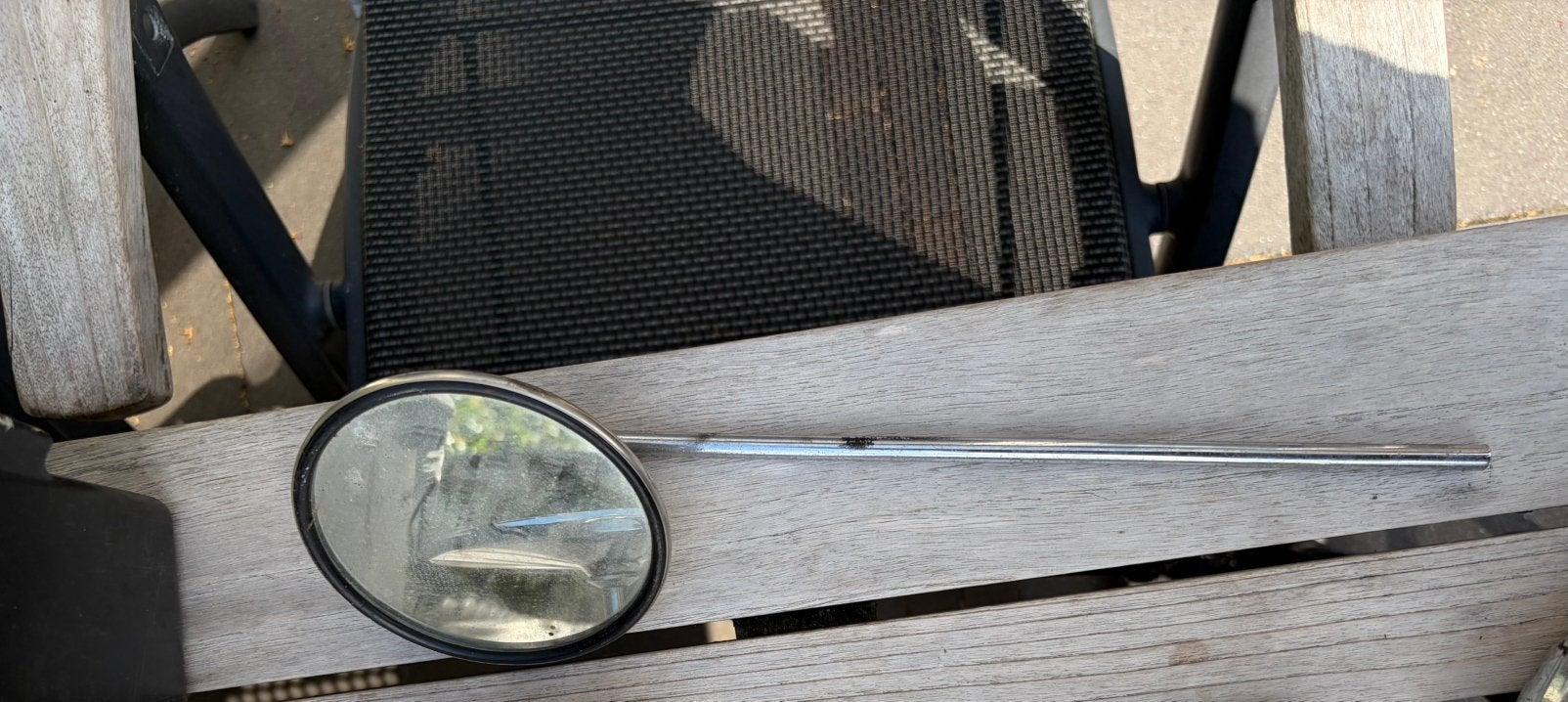 Bumm spiegel voor oldtimer bromfietsen auto’s, Ophalen, Gebruikt, Overige typen