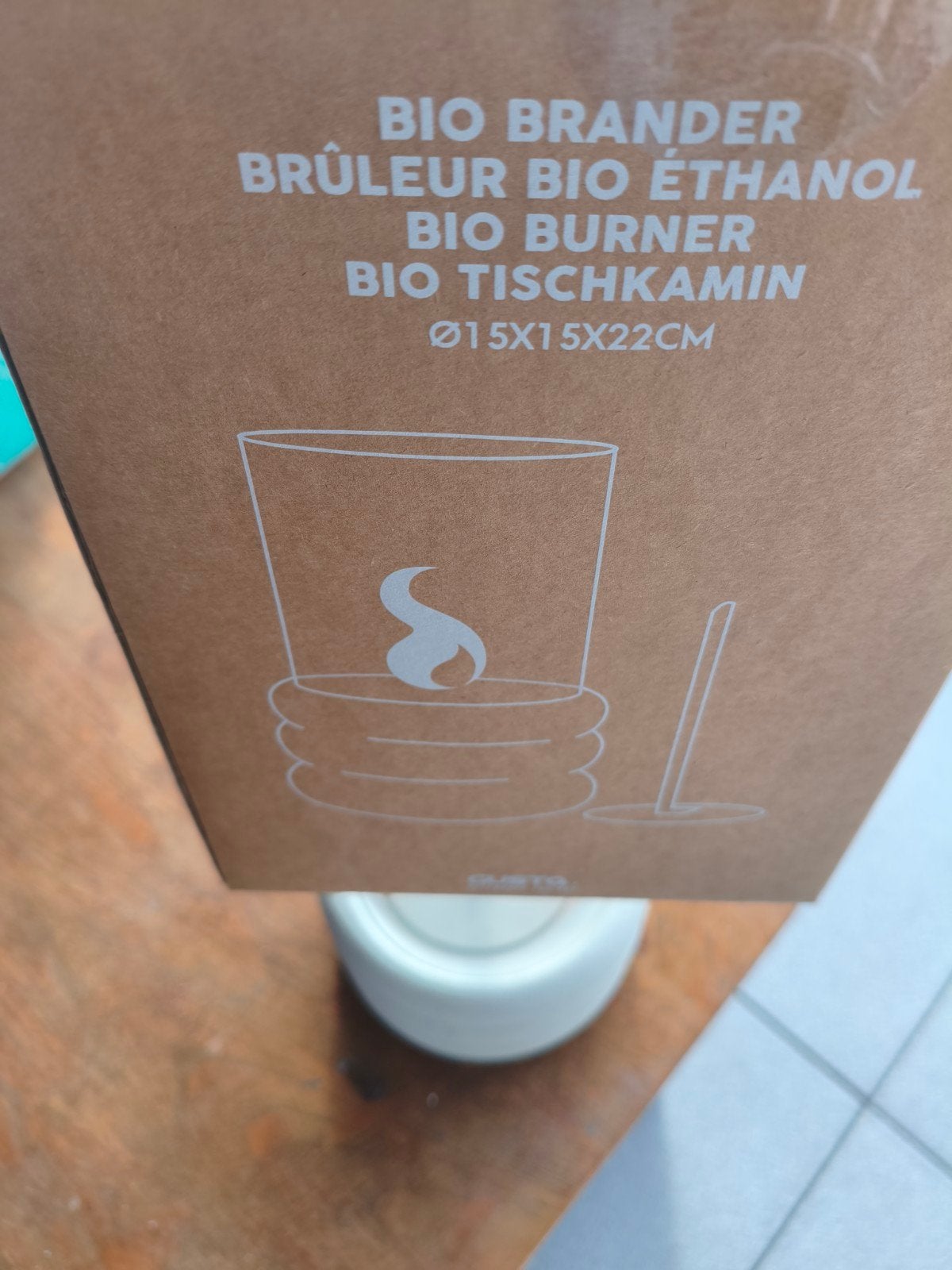 bio ethanol brander, Overige materialen, Minder dan 50 watt, Overige typen, Nieuw