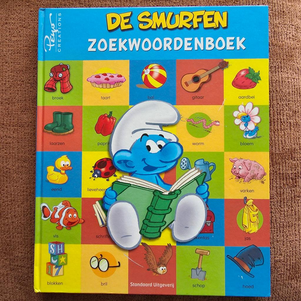 Peyo - Smurfen zoekwoordenboek, Peyo, Fictie algemeen, Ophalen of Verzenden, Zo goed als nieuw