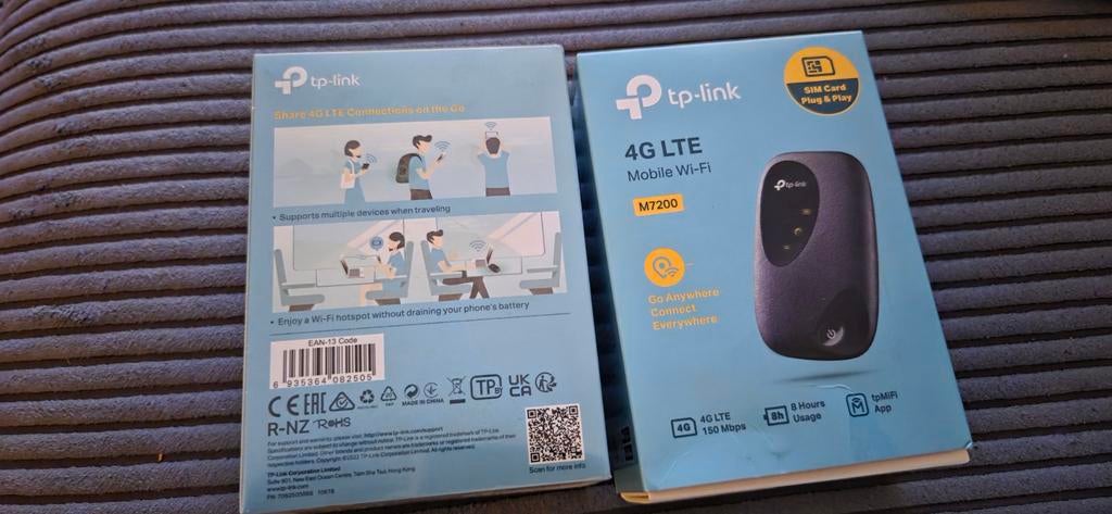 TP-Link M7200 4G LTE Mobiele Wi-Fi, Computers en Software, Routers en Modems, Ophalen of Verzenden