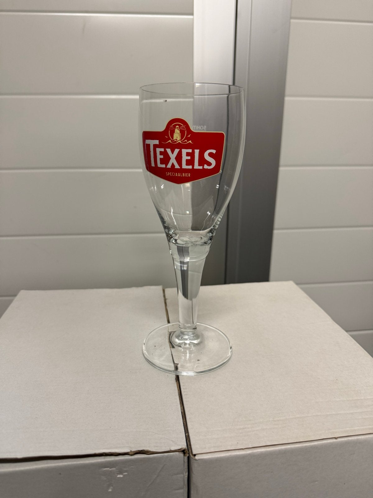 Texels Speciaalbier Voetglas 0,3L - Nieuw in Doos, Verzamelen, Ophalen, Nieuw