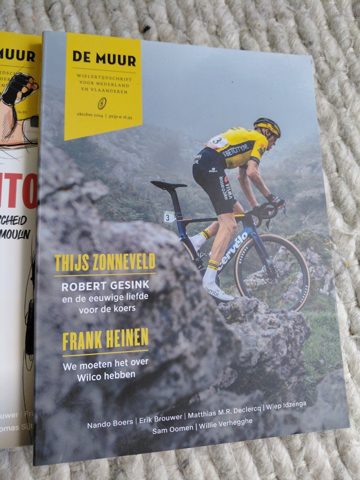 De Muur Wielertijdschrift - Diverse edities, Boeken, Ophalen of Verzenden, Zo goed als nieuw, Diverse auteurs, Lopen en Fietsen