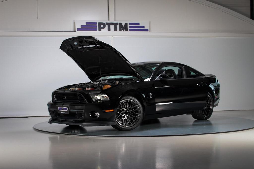 2014 Shelby Mustang GT500 SVT | 13.000 Miles, Achterwielaandrijving, Gebruikt, 4 stoelen, Zwart