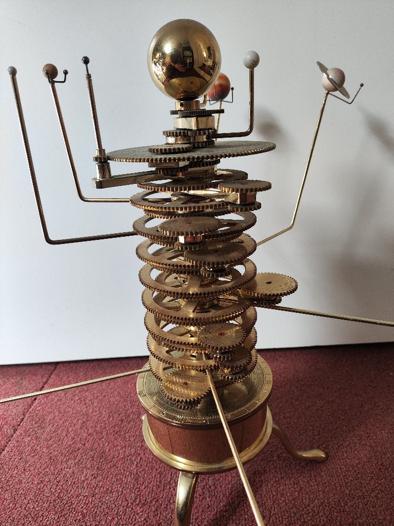 Messing Planetarium (lees beschrijving), Ophalen, Gebruikt