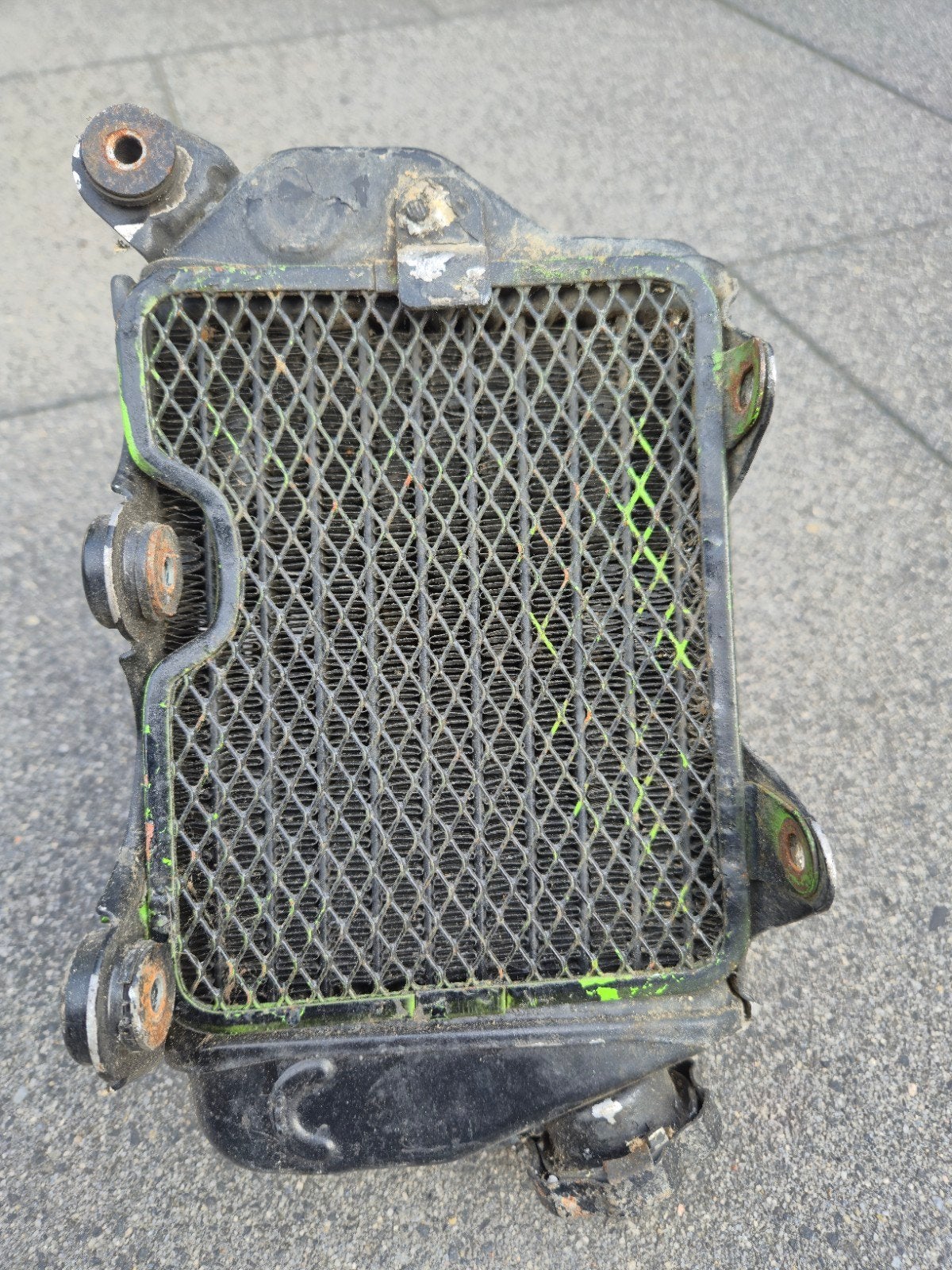 Kawasaki KLR250 Rechter Radiator - Lekvrij en Netjes, Ophalen of Verzenden, Gebruikt