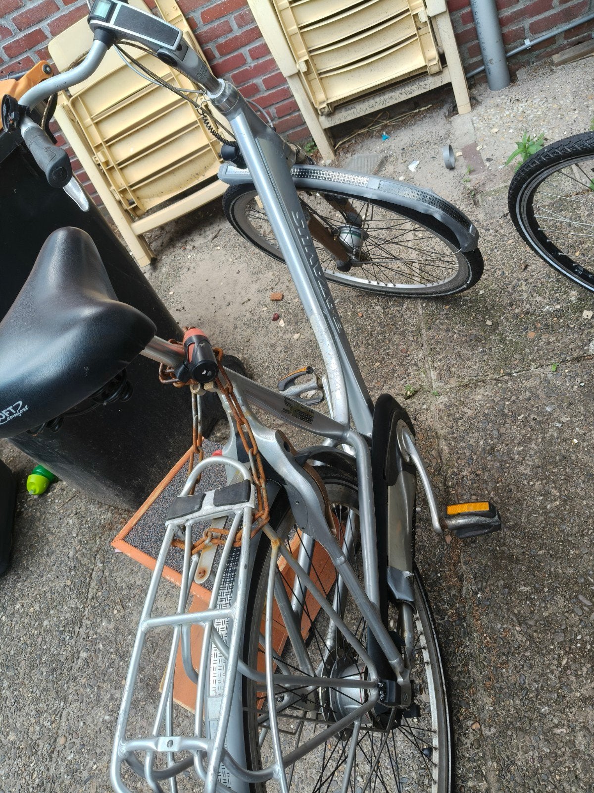 Batavus Staccato Damesfiets - Gebruikt, Fietsen en Brommers, Ophalen, Terugtraprem, Batavus, 53 tot 56 cm