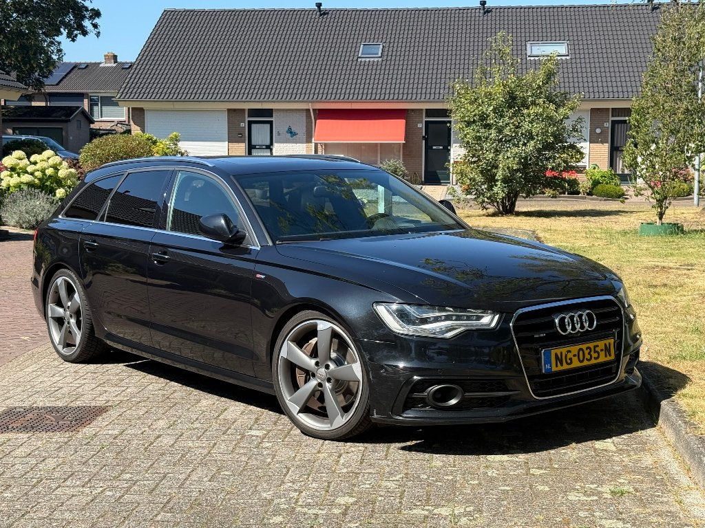 Audi A6 Avant 3.0TFSI 220KW Avant Qua.s-tr 2011 Zwart, Automaat, Zwart, 2995 cc, Verblindingsvrij grootlicht