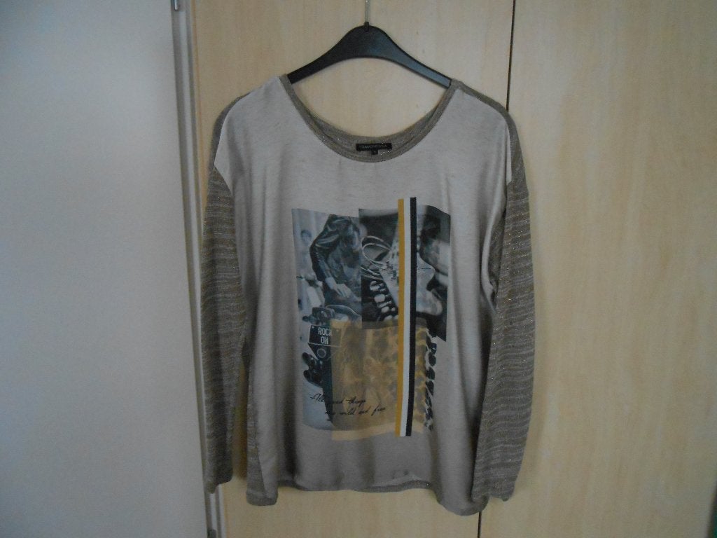 Mooi shirt maat XL van Tramontana, Kleding | Dames, T-shirts, Tramontana, Beige, Maat 46/48 (XL) of groter, Ophalen of Verzenden