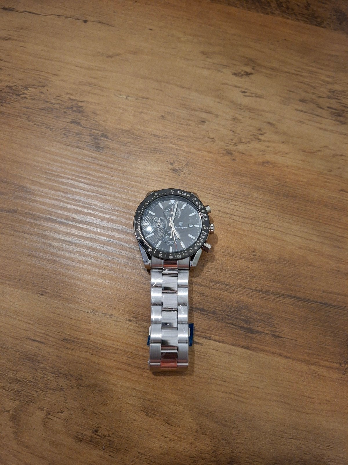 Herenhorloge zwart Antonio Pelvini, Ophalen of Verzenden, Nieuw, Overige merken