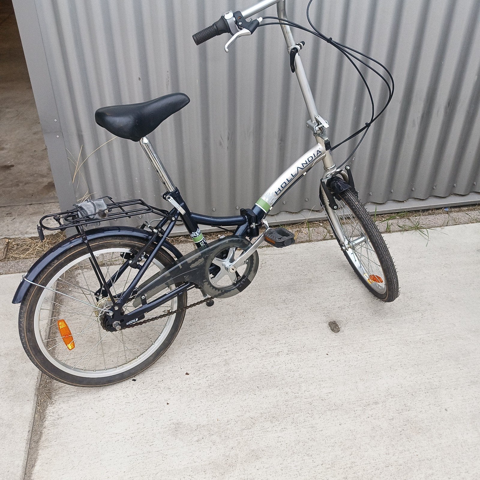 Hollandia opvouwbare fiets - Ideaal voor woon-werkverkeer, Ophalen of Verzenden, Gebruikt