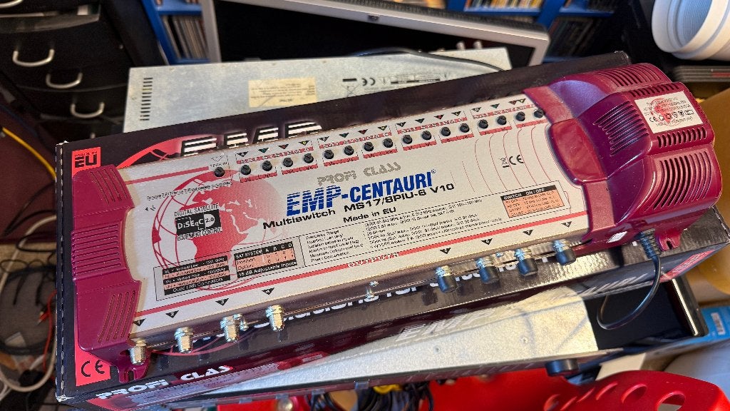 EMP Centauri 4 schotel disecq multiswich MS17/8Piu-6, Ophalen of Verzenden, Zo goed als nieuw, (Schotel)antenne-accessoires, Overige merken