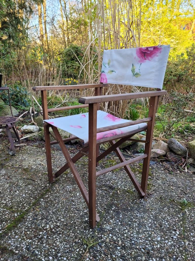 Regisseur stoeltje inklapbaar, 3 krukken, Ophalen, 60 tot 90 cm