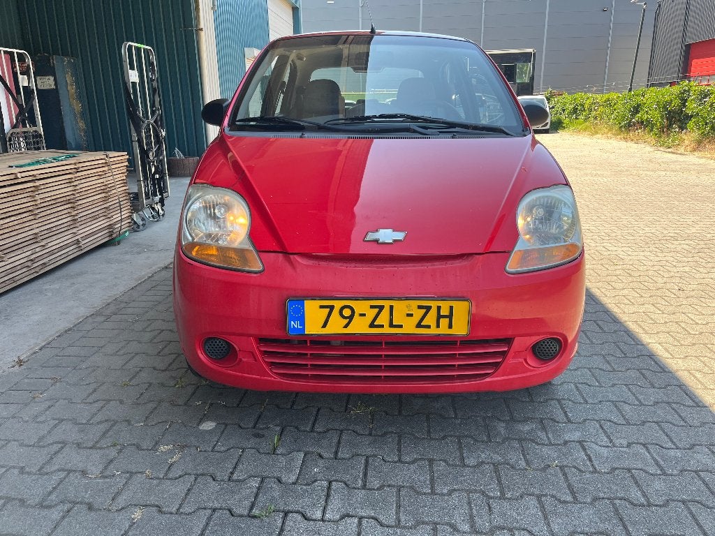 Chevrolet Matiz 0.8 2008 Rood, Voorwielaandrijving, Stof, Origineel Nederlands, 3 cilinders
