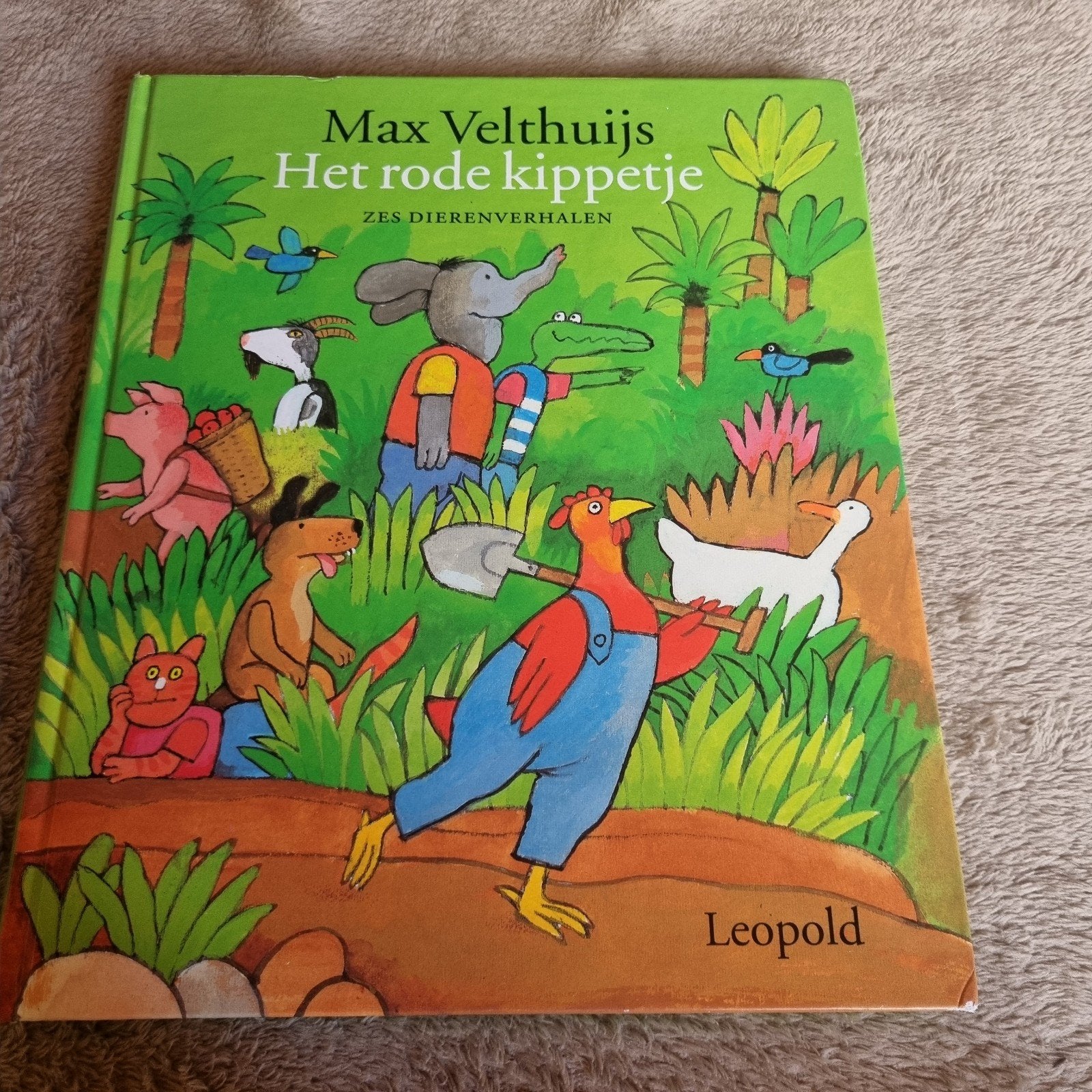 Max Velthuijs - Het rode kippetje (zes dierenverhalen), Gelezen, Fictie algemeen, Max Velthuijs, Jongen of Meisje