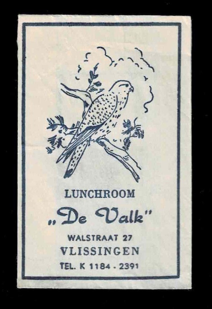 suikerzakje 1295 De Valk Vlissingen, Ophalen of Verzenden, Nederland