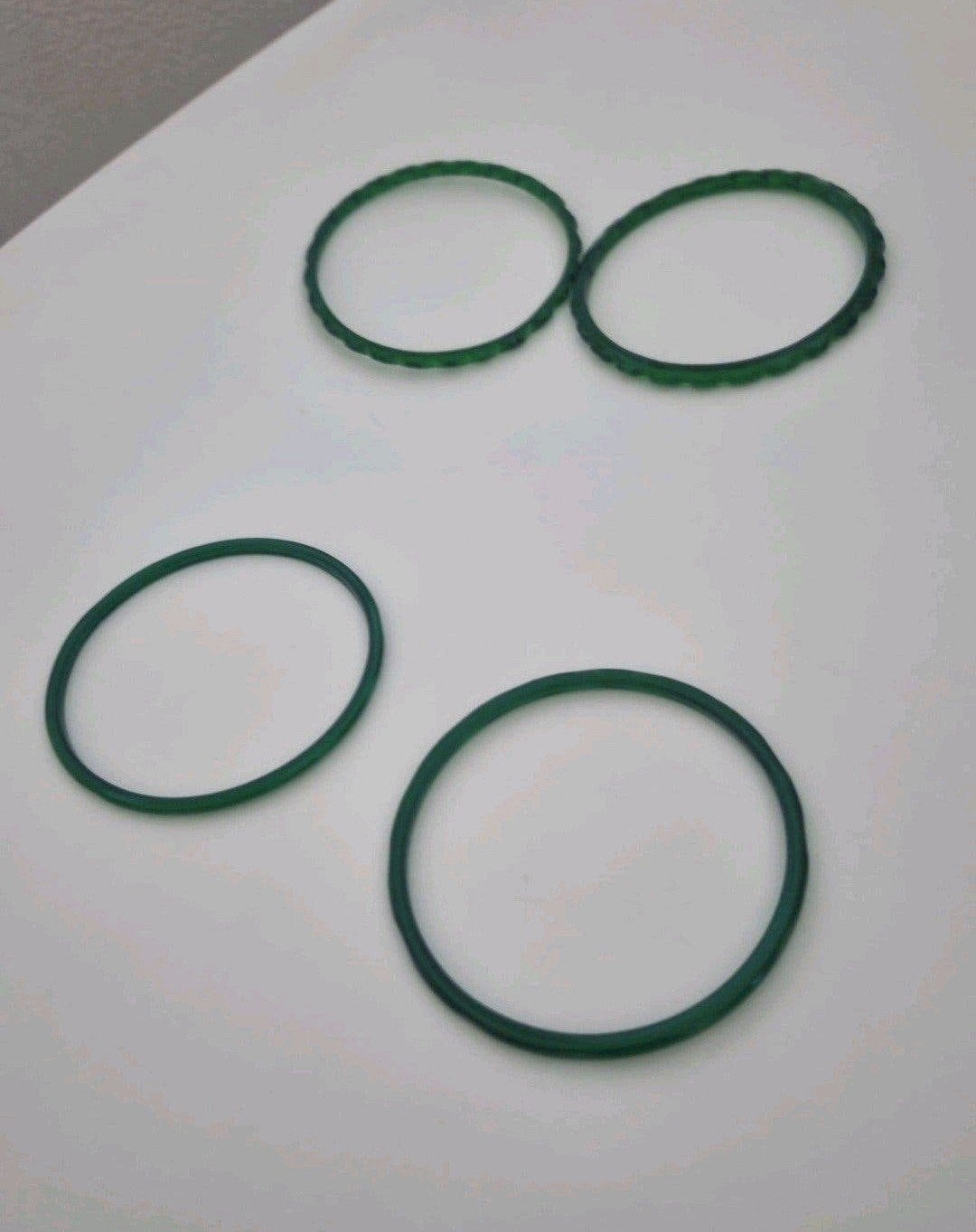 antiek mooie groene armbanden, Ophalen of Verzenden, Staal