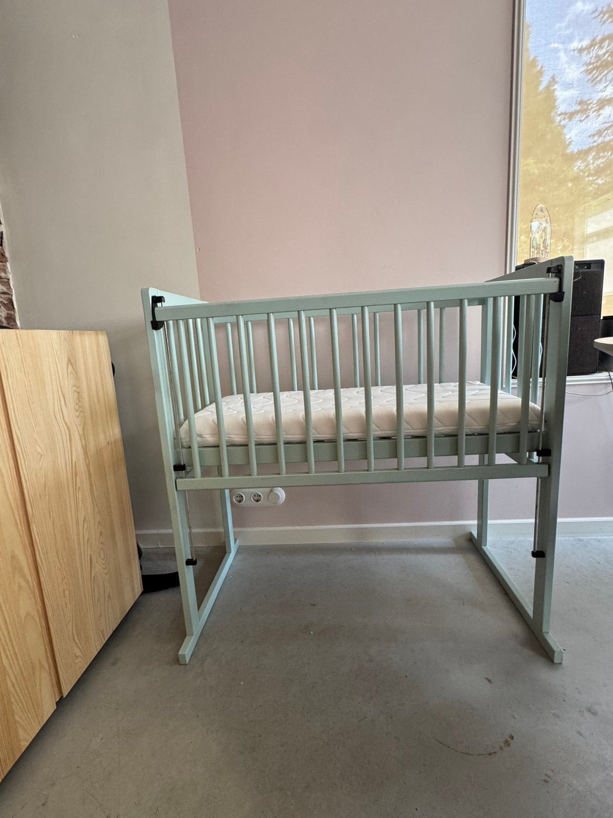 Co Sleeper met matras - Petit Amelie, Ophalen, Zo goed als nieuw, Wieg
