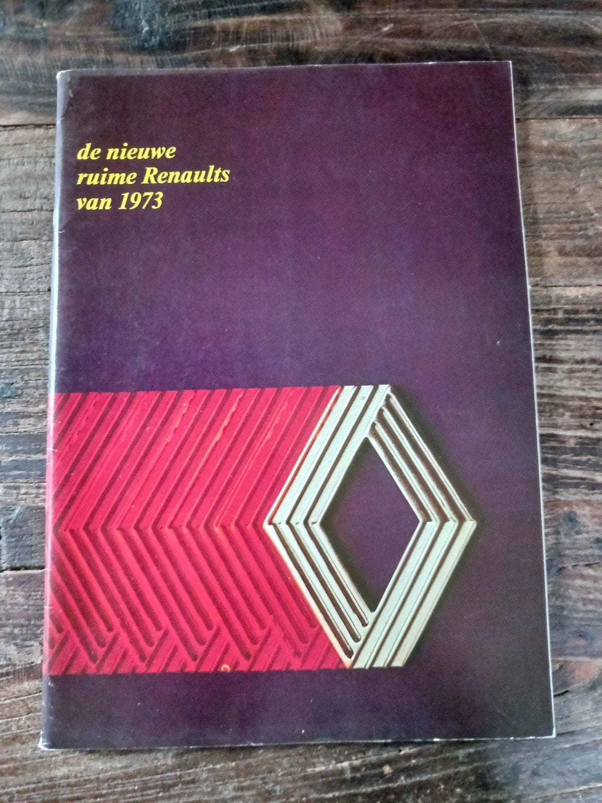 Renault brochure 1973, Ophalen of Verzenden, Gelezen, Renault