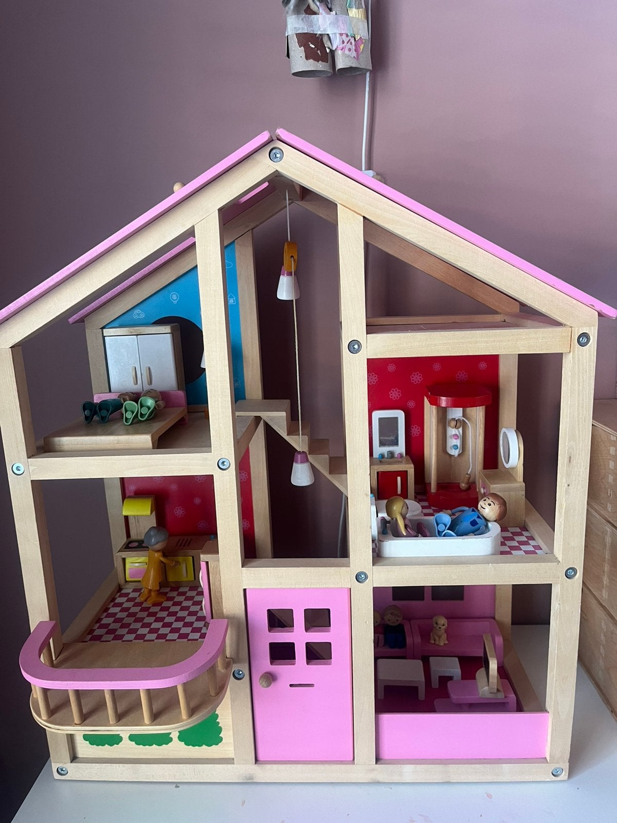 Poppenhuis, Ophalen, Zo goed als nieuw, Poppenhuis
