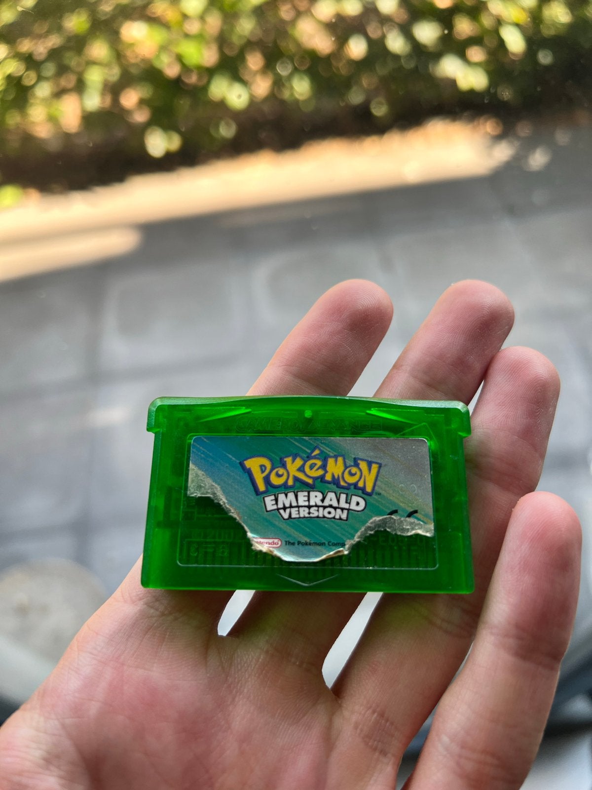 Pokémon Emerald Version Game Boy Advance (GBA) - Gebruikt, Spelcomputers en Games, Ophalen, Gebruikt, 1 speler, Role Playing Game (Rpg)