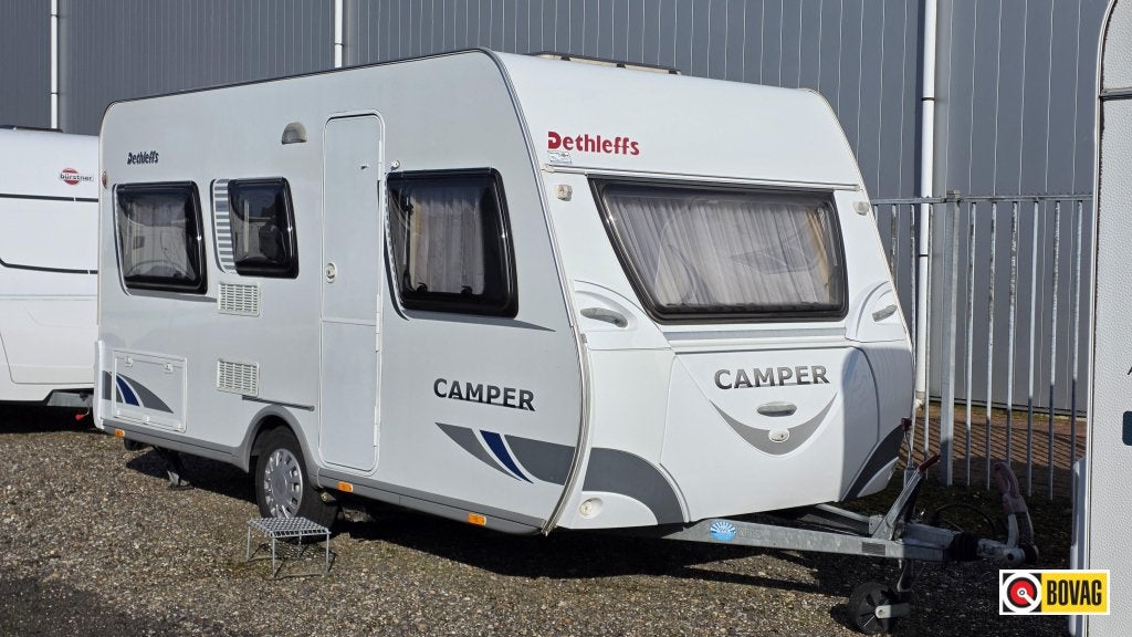 Dethleffs Camper 430 DB, Caravans en Kamperen, Caravans, Rondzit, Schokbreker, Bedrijf, 750 - 1000 kg