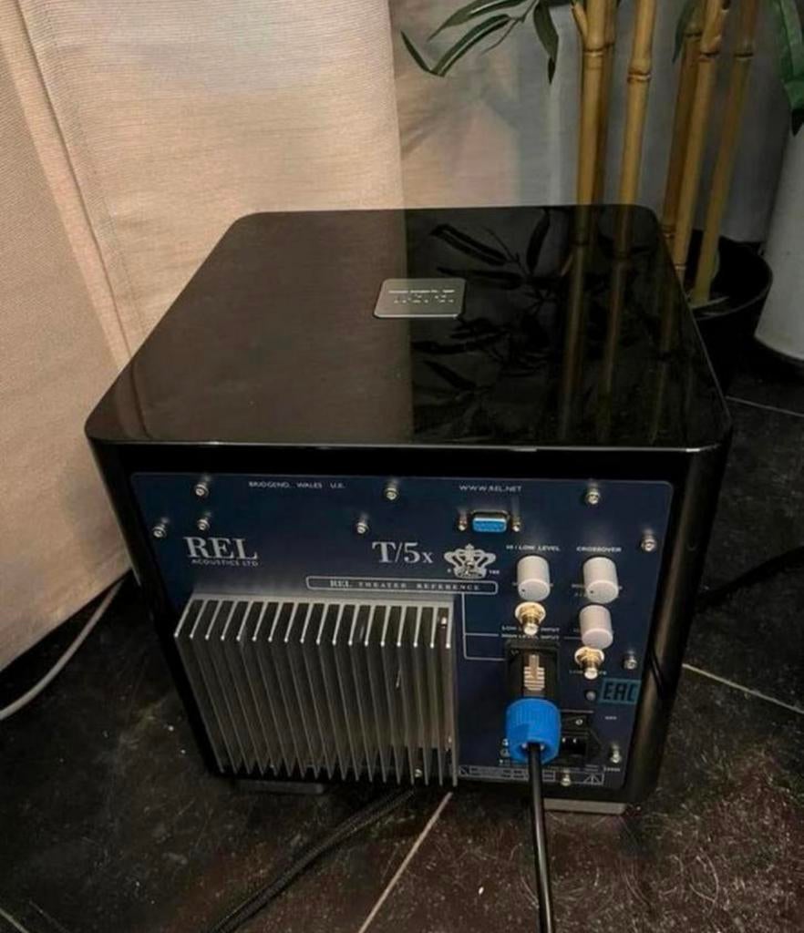 REL T5x Subwoofer, Subwoofer, Nieuw, Info@mister-hifi.nl, 120 watt of meer
