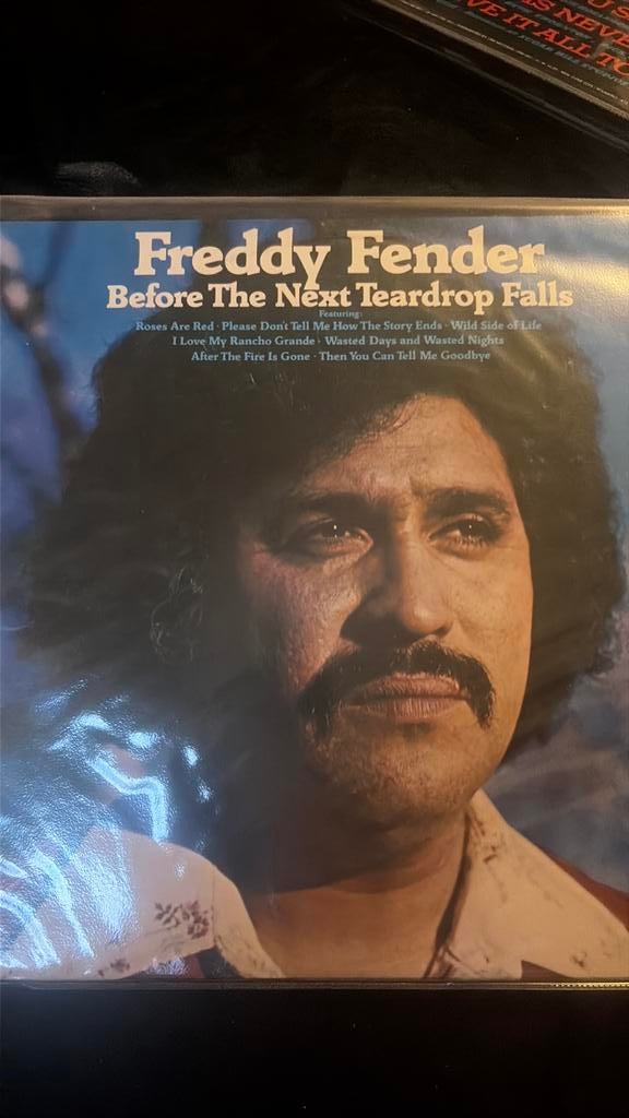 Freddy Fender Before the next teardrop falls, Ophalen of Verzenden, Zo goed als nieuw, Overige formaten