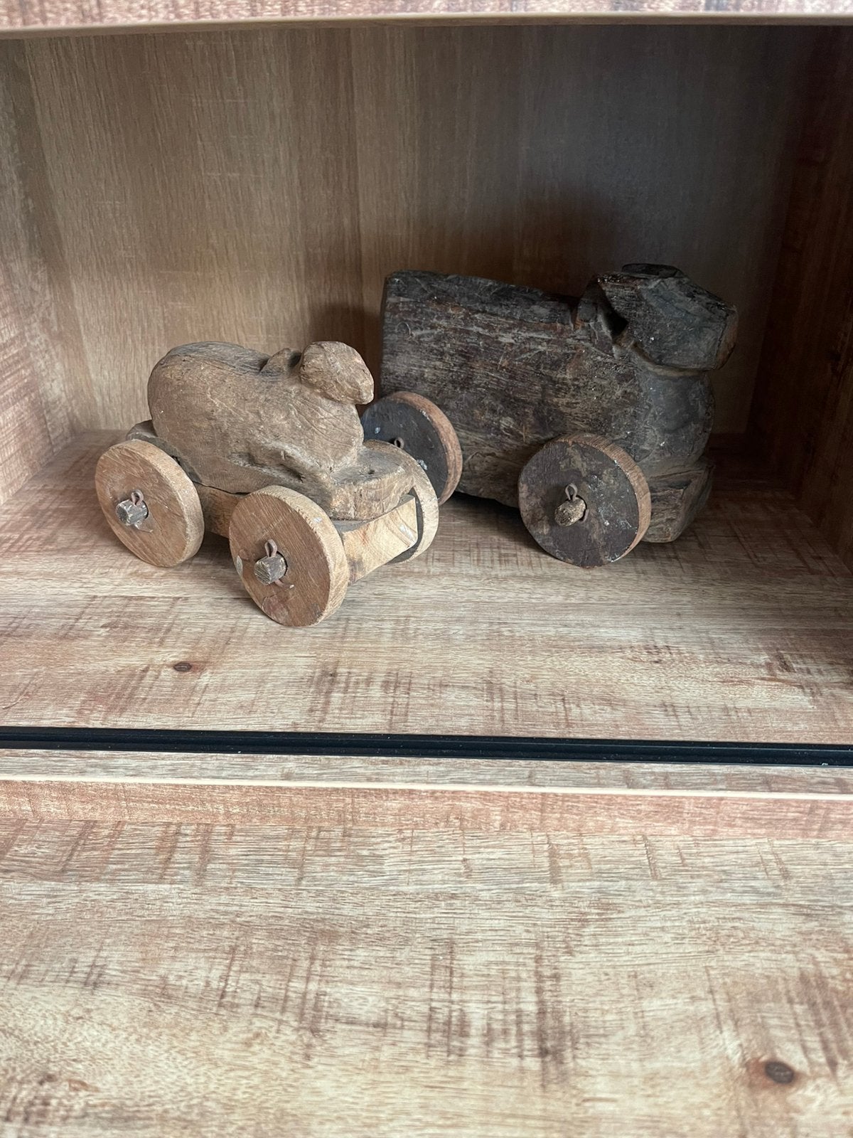 2 houten rammen, Ophalen, Zo goed als nieuw