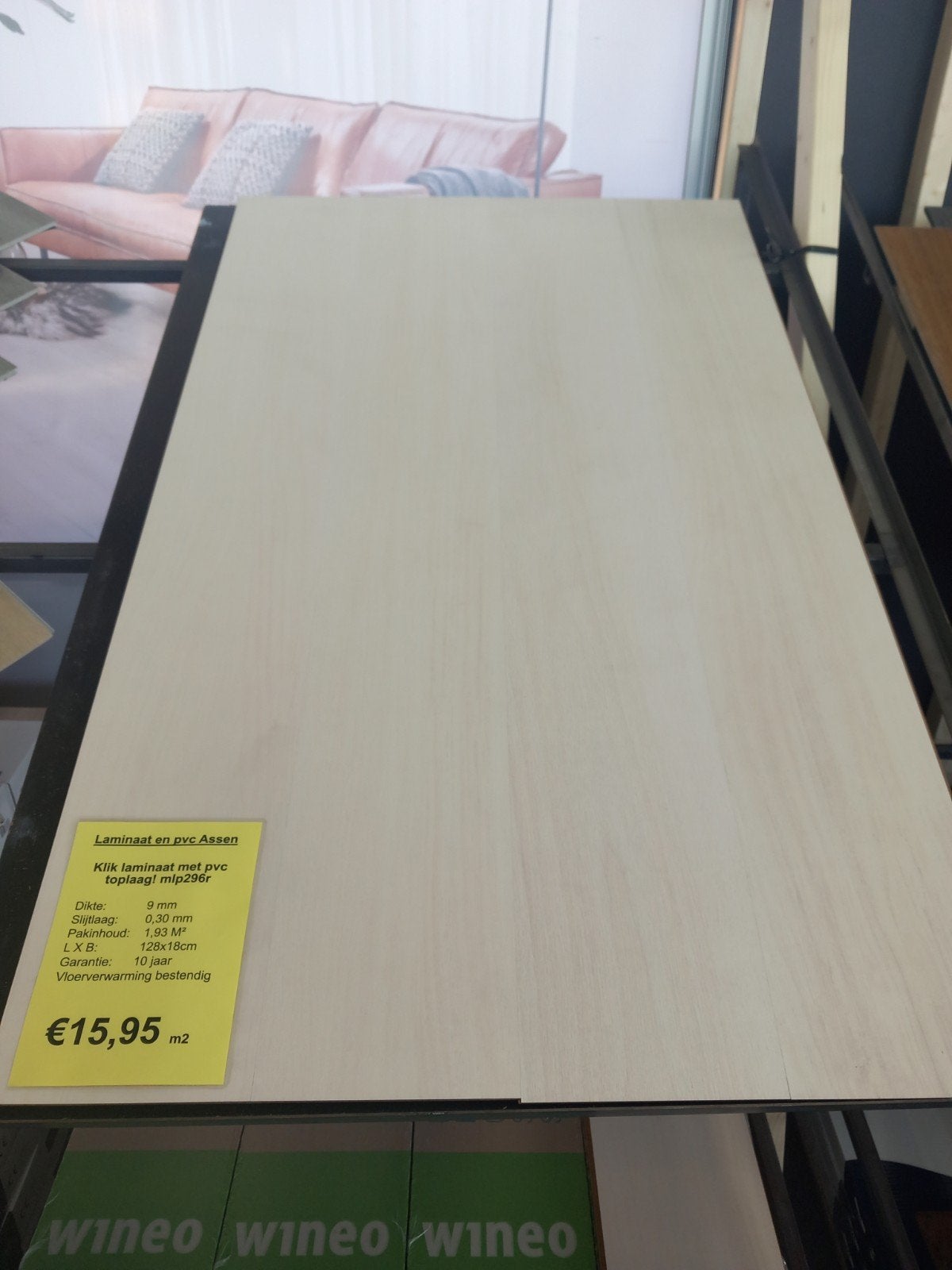 Klik Laminaat met pvc toplaag mlp296r, Ophalen, Nieuw, 75 m² of meer, Laminaat