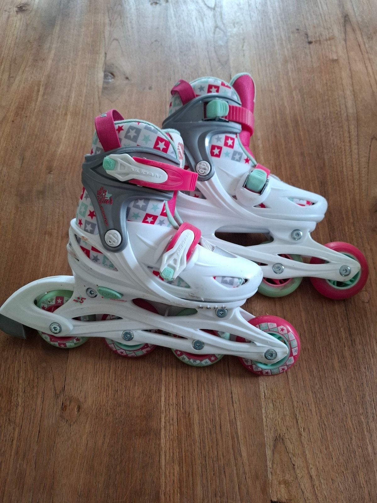 Verstelbare kinder inline skates met bescherming, Sport en Fitness, Skeelers, Overige merken, Kinderen, Ophalen of Verzenden, Inline skates 4 wielen