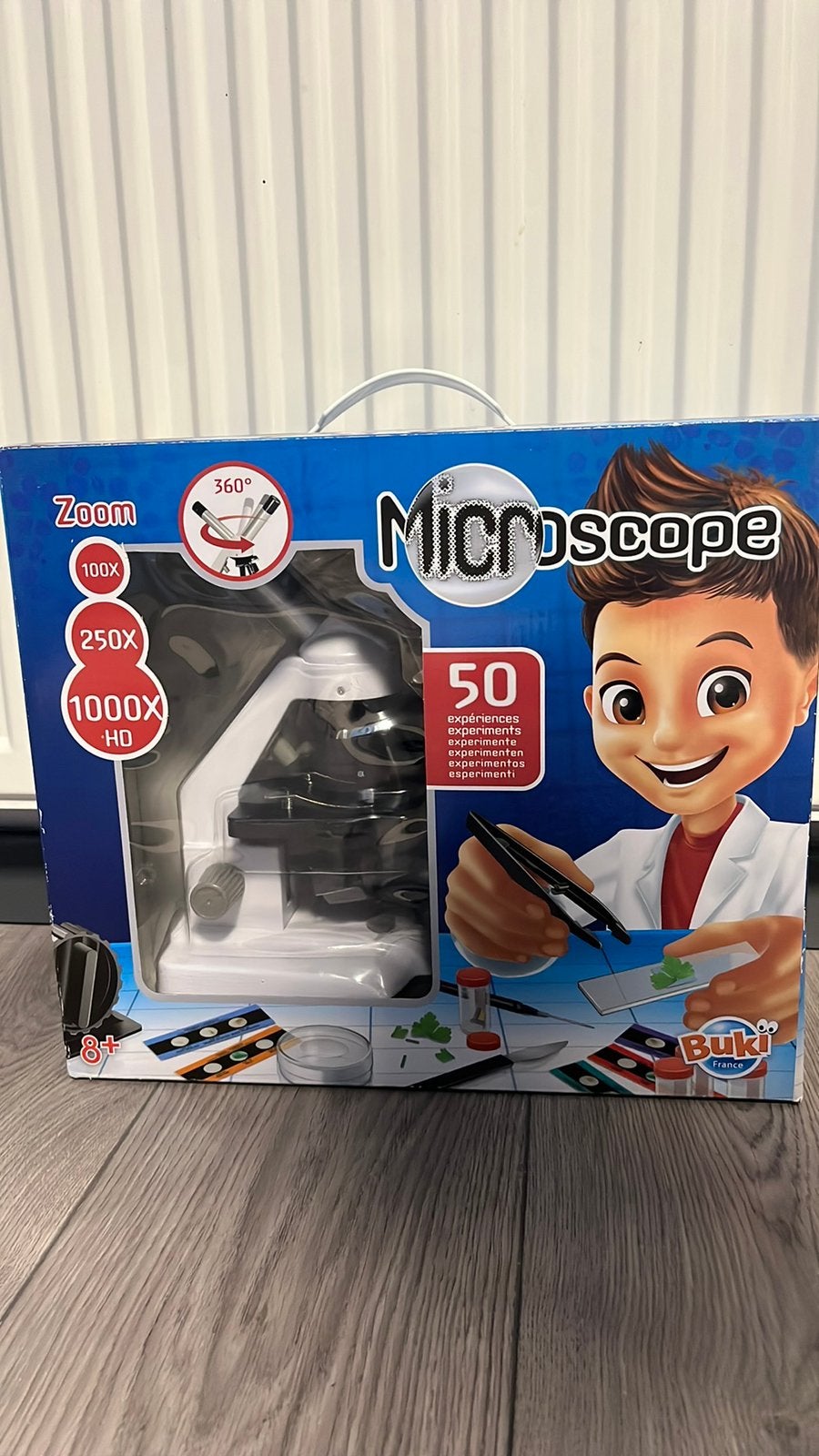 BUKI MR600 - Microscope 50 experiments, Kinderen en Baby's, Speelgoed | Educatief en Creatief, Ophalen of Verzenden, Nieuw, Ontdekken