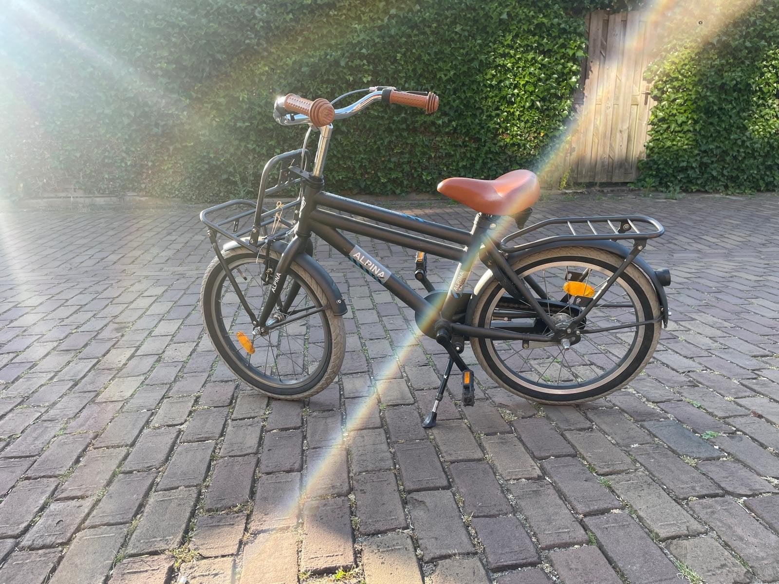 Alpina Cargo kinderfiets - 18 inch, Fietsen en Brommers, Fietsen | Kinderfietsjes, Ophalen of Verzenden, Gebruikt, 16 tot 20 inch