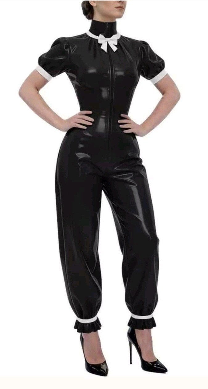 Prachtige Lak Play Bodysuit, tm 7XL, Verzenden, Nieuw