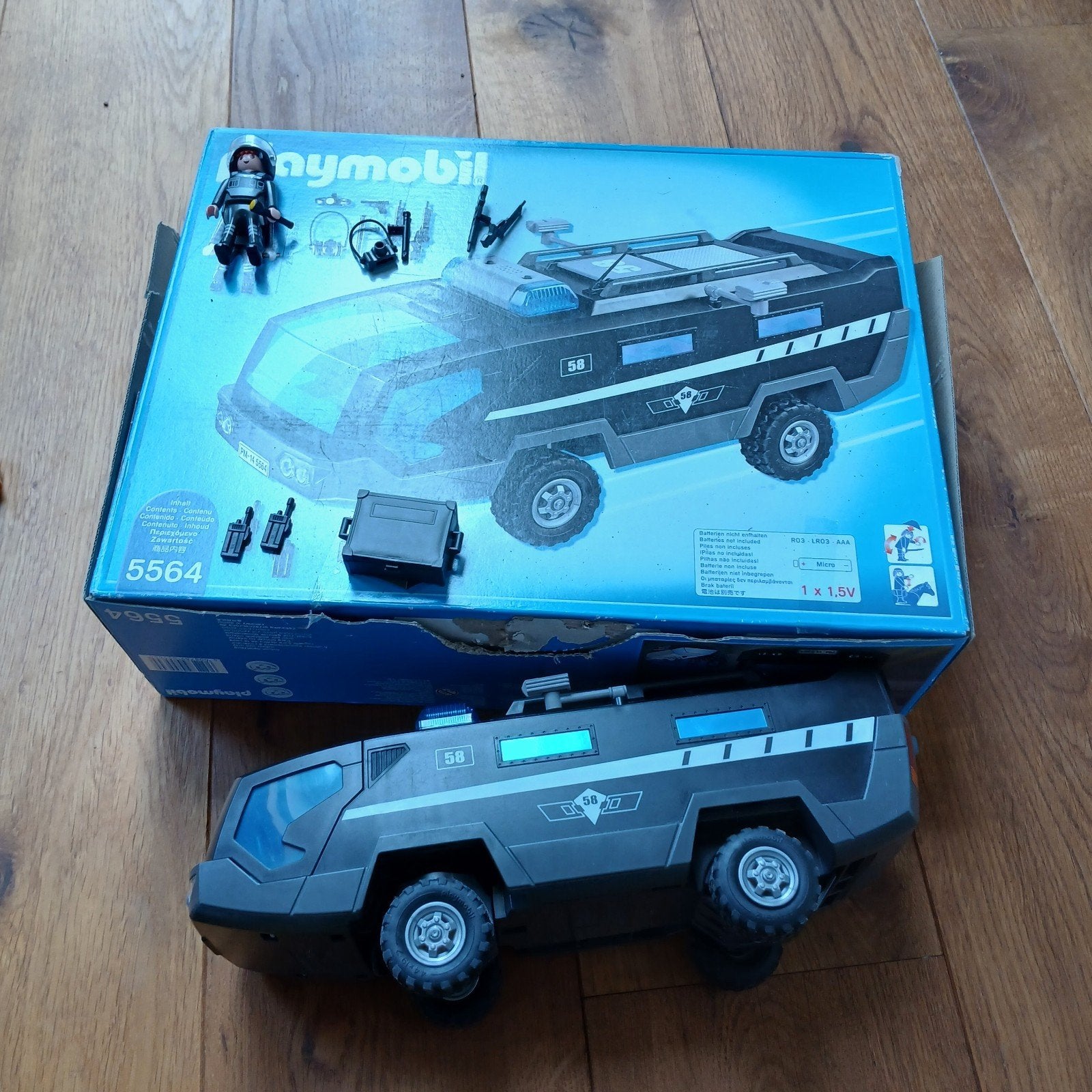 Playmobil Interventietruck 5564 met doos, Ophalen of Verzenden