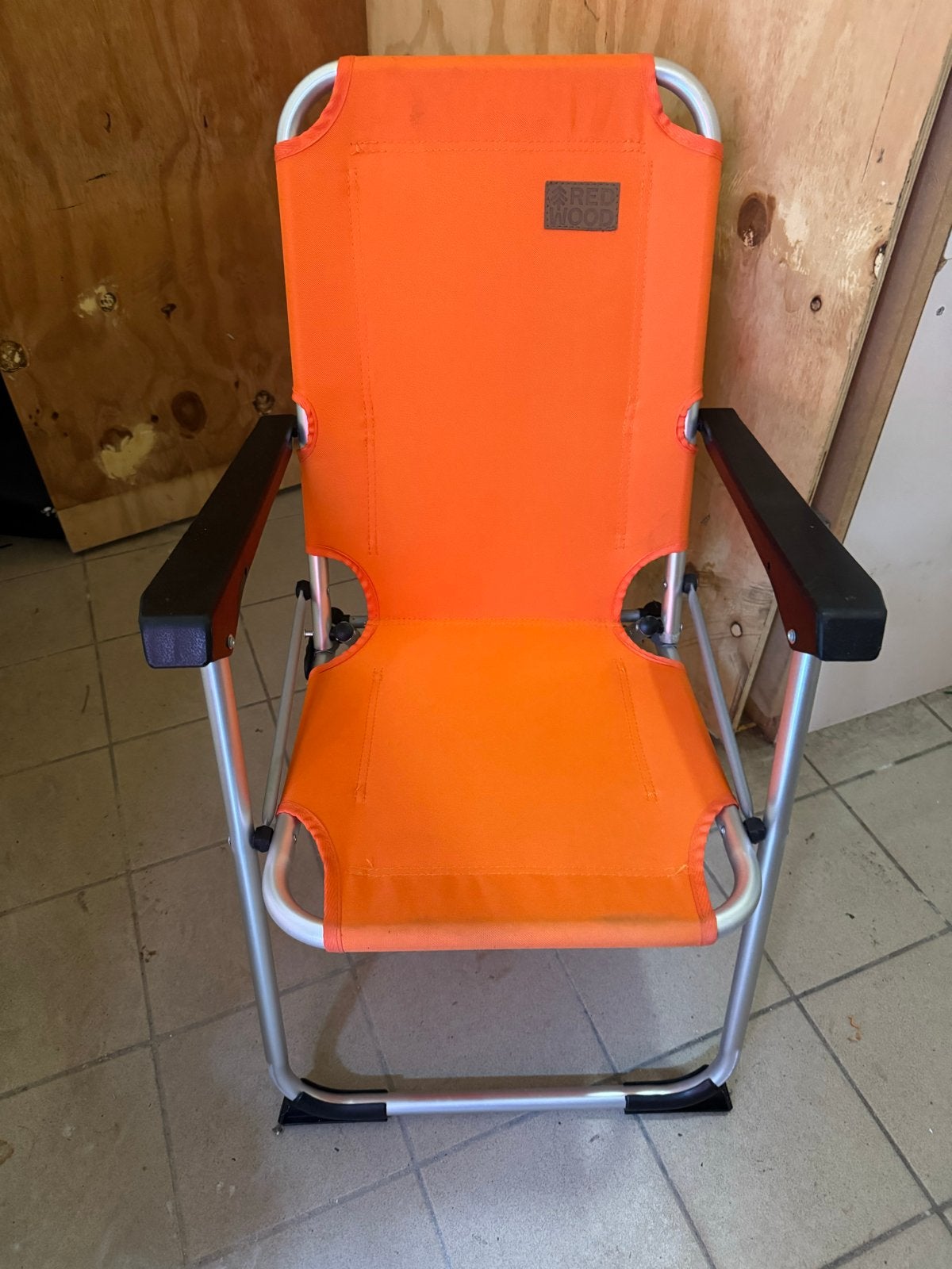 Red Wood Kinder Campingstoel - Oranje, Ophalen, Gebruikt, Campingstoel
