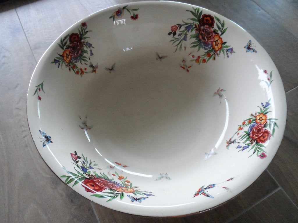 Brocante schaal., Antiek en Kunst, Ophalen