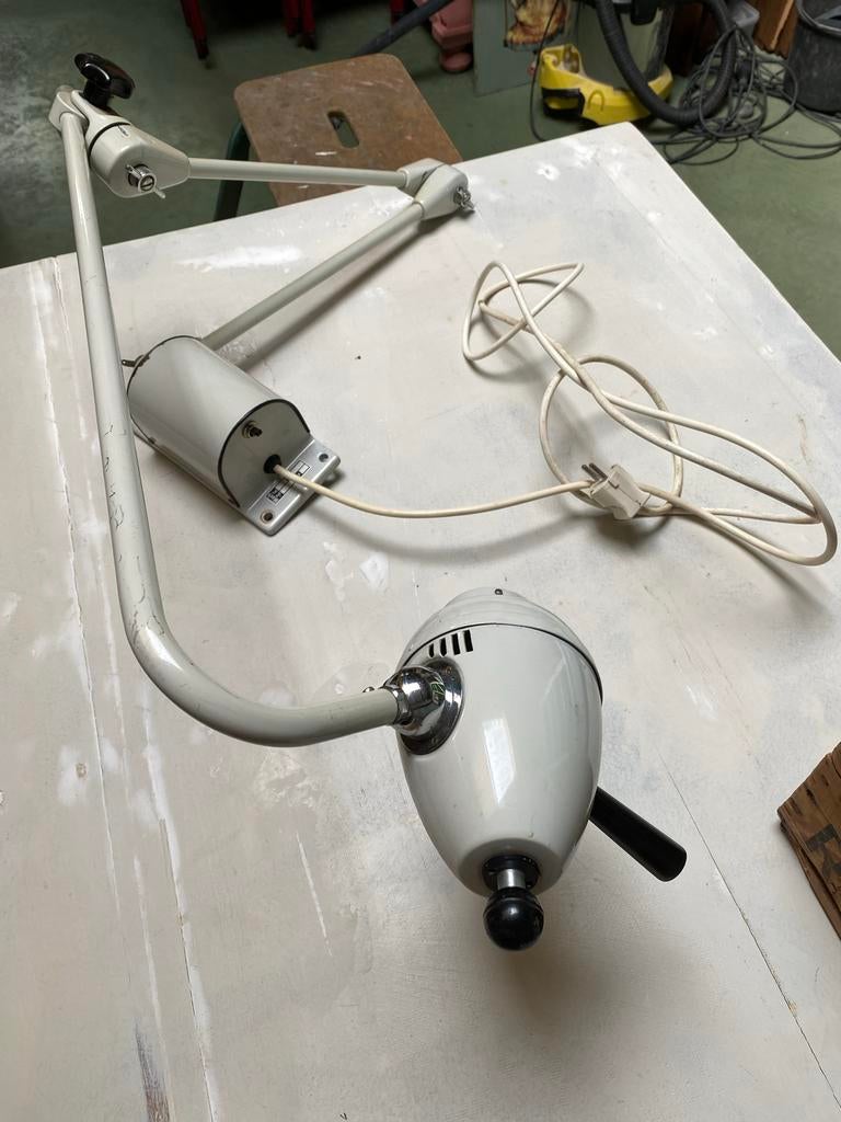Vintage Medische Lamp - Jaren '50/'60, Ophalen of Verzenden, Zo goed als nieuw