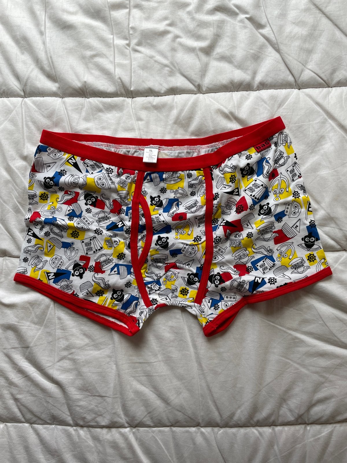 Collectors item - Bas Kosters boxer NIEUW - Maat XL, Ophalen of Verzenden, Meerkleurig, Boxer