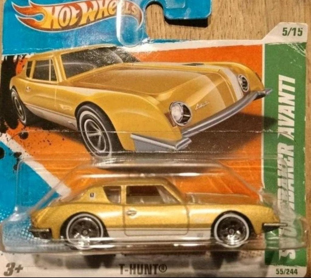 hotwheels serie 2010 TREASURE HUNT studebaker avanti, Ophalen of Verzenden, Nieuw, Auto, Overige merken